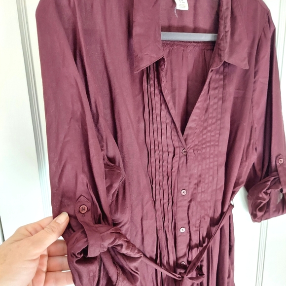 Tieback Maternity Blouse - Picture 6 of 7